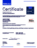 PDF of Insulation Supply Company ISO certification